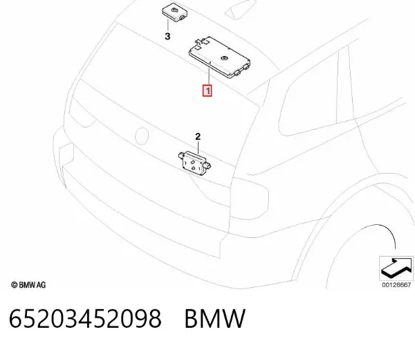  65203452098 BMW
