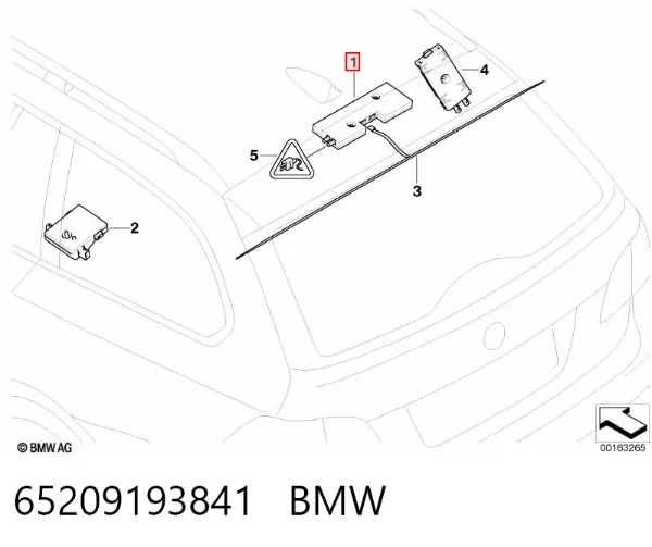  65209193841 BMW