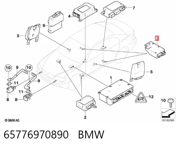  65776970890 BMW