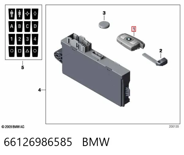  66126986585 BMW