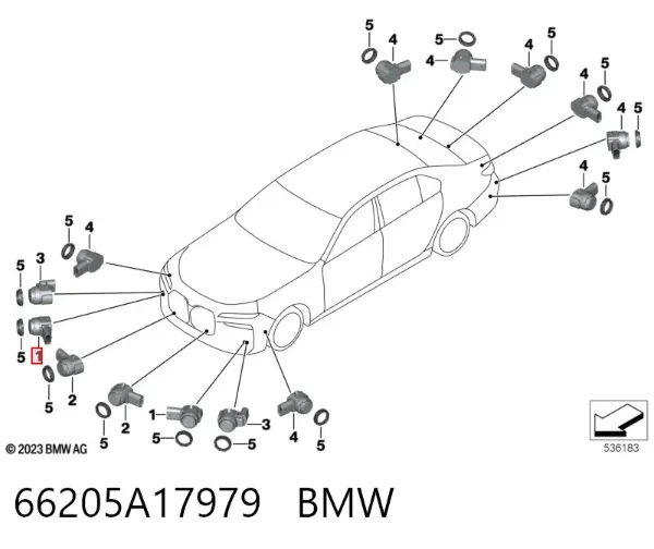  66205A17979 BMW