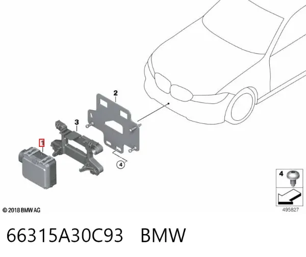  66315A30C93 BMW