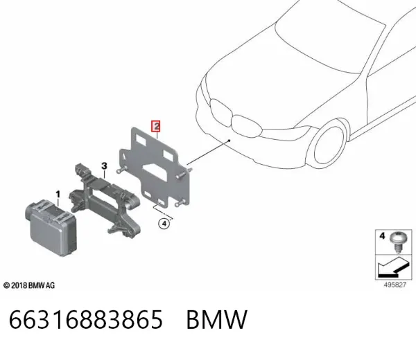  66316883865 BMW