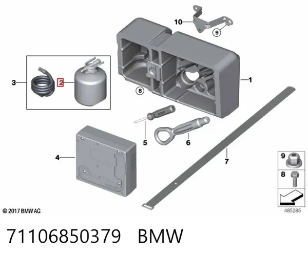 Selante para os pneus 71106850379 BMW