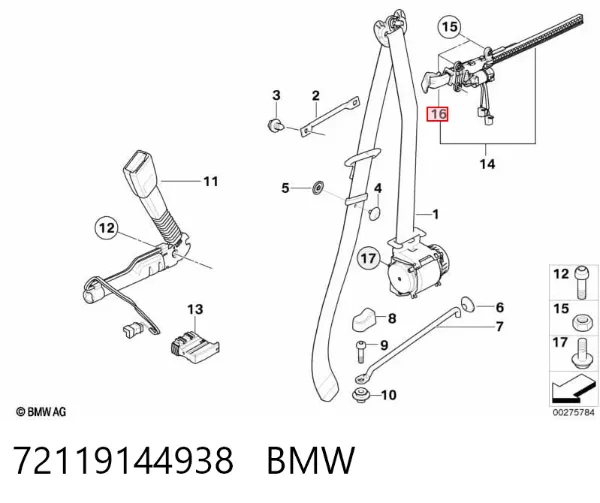  72119144938 BMW