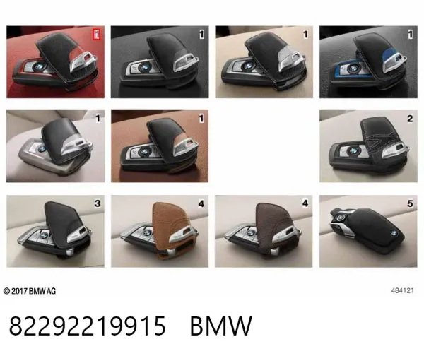 Estojo para as chaves 82292219915 BMW