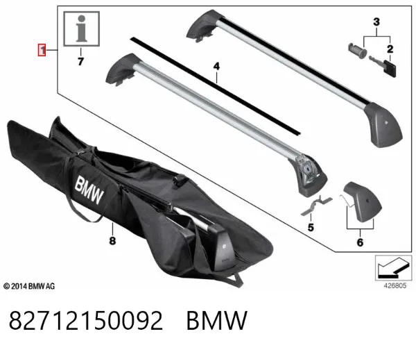  82712150092 BMW