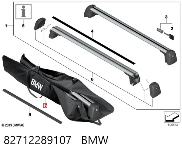  82712289107 BMW