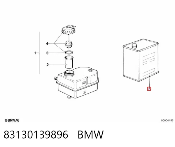 Fluido de freio 83130139896 BMW