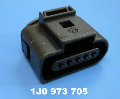 Conector do sensor de fluxo de ar 1J0973705 VAG
