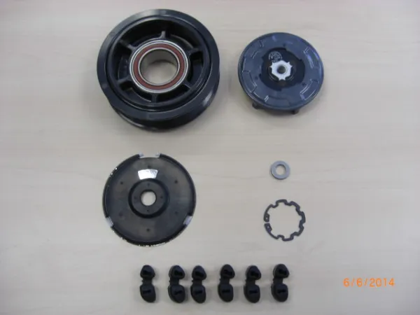 Compressor de aparelho de ar condicionado 1K0820812B VAG