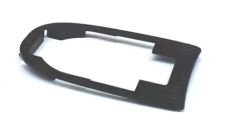 Placa sobreposta de maçaneta da porta 1K08372119B9 VAG