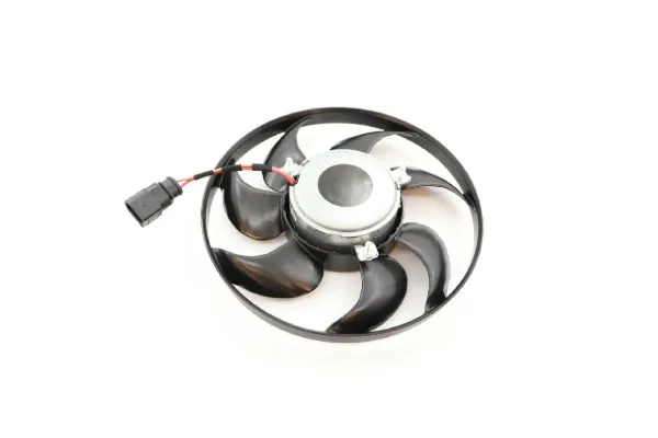Ventilador elétrico de esfriamento montado (motor + roda de aletas) direito 1KM959455D VAG