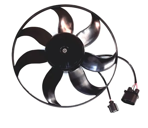 Ventilador elétrico de esfriamento montado (motor + roda de aletas) 1KM959455F VAG