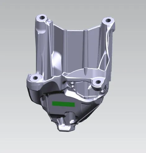 Consola de coxim (apoio) esquerda de motor 4M0199307BM VAG