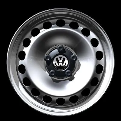 Discos de roda de aço (estampados) 5N0601027B091 VAG