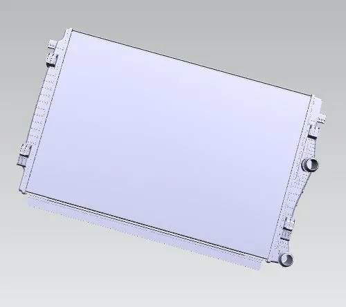 Radiador de esfriamento de motor 5Q0121251EQ VAG