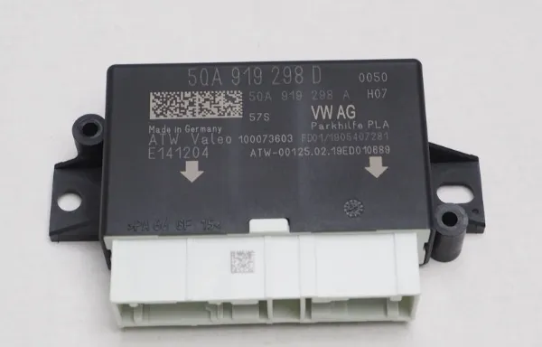 Módulo de direção (Centralina eletrônica) de sensor de estacionamento 5QA919298D VAG
