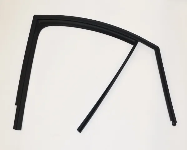 Guia de vidro de quadro da porta traseira esquerda 6V6839431L5AP VAG