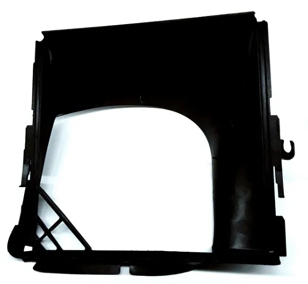 Conduto de ar (defletor) esquerdo do radiador de intercooler 7L0117339 VAG