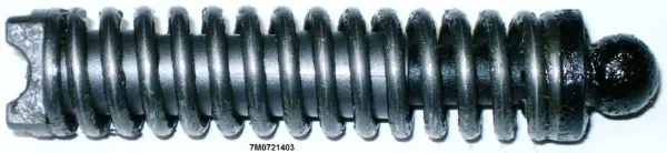 Mola de pedal de embraiagem 7M0721403 VAG