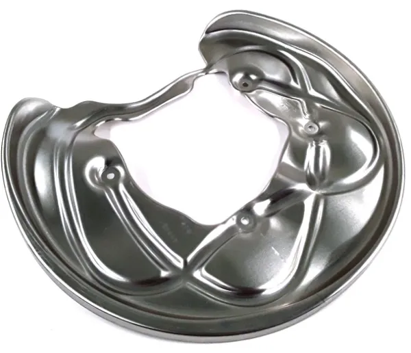 Proteção esquerda do freio de disco traseiro 80A615611A VAG