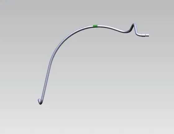 Mangueira de fluido para lavador das luzes 80A941717 VAG