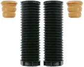 Pára-choque (grade de proteção) de amortecedor dianteiro + bota de proteção