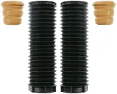 Pára-choque (grade de proteção) de amortecedor dianteiro + bota de proteção