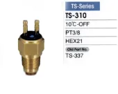 Sensor de temperatura do fluido de esfriamento (de ativação de ventilador do radiador) Audi 80 B1 82