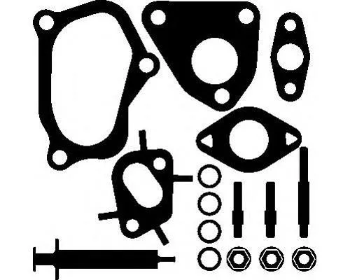 Vedante de turbina, kit de montagem Mercedes C W203