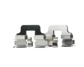 Chapa anti-ruído de fixação de sapata do freio traseira