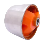 Coxim (suporte) esquerdo de motor (bloco silencioso)