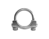 Braçadeira de união de tubo coletor de escape