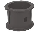 Bucha de fixação da cremalheira da direção