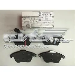 Sapatas do freio dianteiras de disco Volkswagen Golf 6 5K1