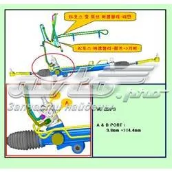 Cremalheira da direção 4650009018 Ssang Yong