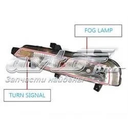 Luzes de nevoeiro esquerdas 8320108C00 Ssang Yong