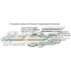 Vela de ignição Nissan Primera W10