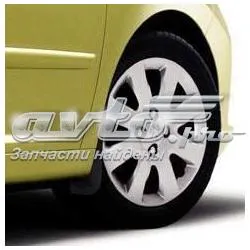 Protetores de lama dianteiros, kit Peugeot 207 WA, WC