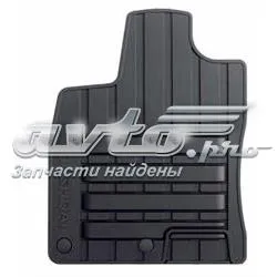 Tapetes dianteiros + traseiros, kit Nissan Qashqai +2 I