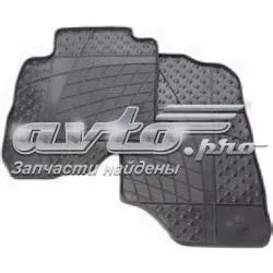 Tapetes dianteiros + traseiros, kit Mitsubishi Outlander I