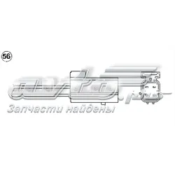 Sonda lambda, sensor de oxigênio até o catalisador 1575 NGK