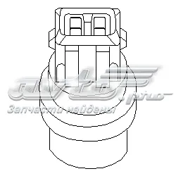 Sensor de temperatura do fluido de esfriamento 103568755 Hans Pries (Topran)