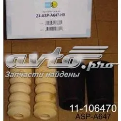 Pára-choque (grade de proteção) de amortecedor traseiro + bota de proteção Volkswagen Polo 3 6N2