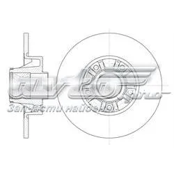 Disco do freio traseiro Renault Trafic 2 FL