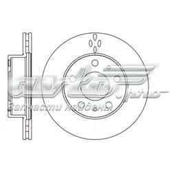 Disco do freio dianteiro Fiat Ducato 1 290