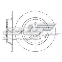 Disco do freio traseiro Ford Focus 2 DA, FFS, DS