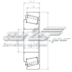 Rolamento da árvore primária da Caixa de Mudança Renault Master III сaixa (FV, JV) (2010 - 2025) preço, a partir de