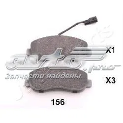 Sapatas do freio dianteiras de disco Renault Master 3 FV, JV